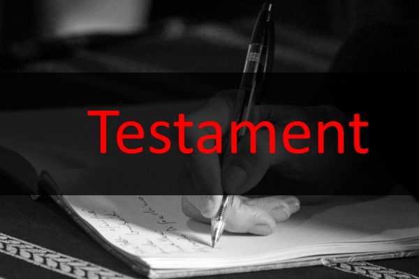 Testamentseröffnung